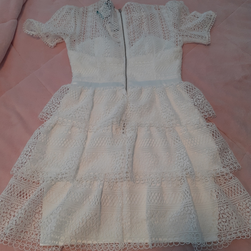 NWT Bardot white dress.  Size 6